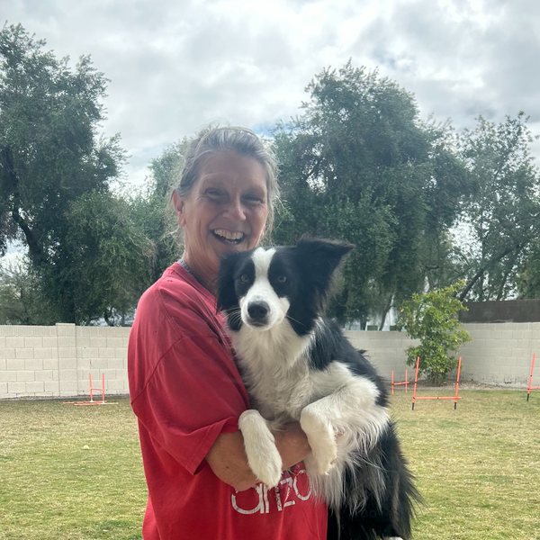 Beth Thompson, agility instructor at Good Dog Agility Club in Chandler, AZ
